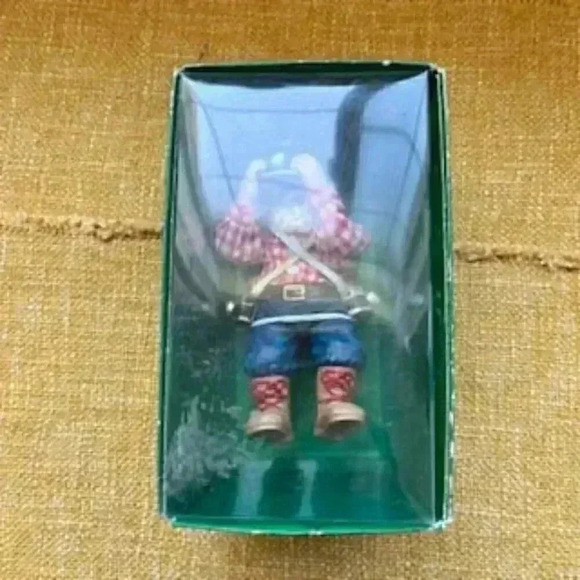 Vintage Department 56‎ Santa Action Christmas Ornament photography - Picture 7 of 10
